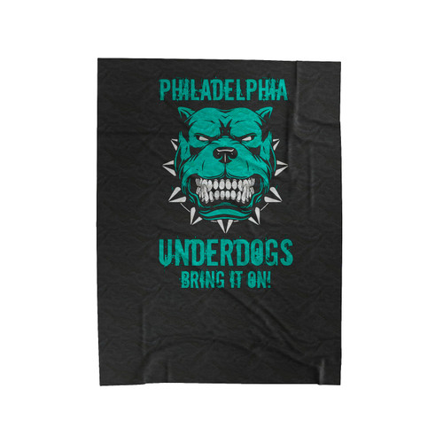 Philadelphia Underdogs Bring It On Velveteen Blanket