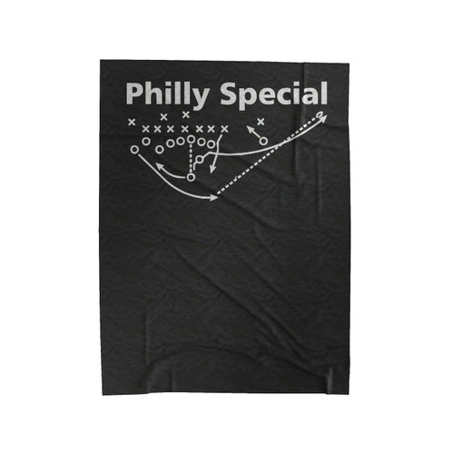 Philly Special Trick Play Velveteen Blanket