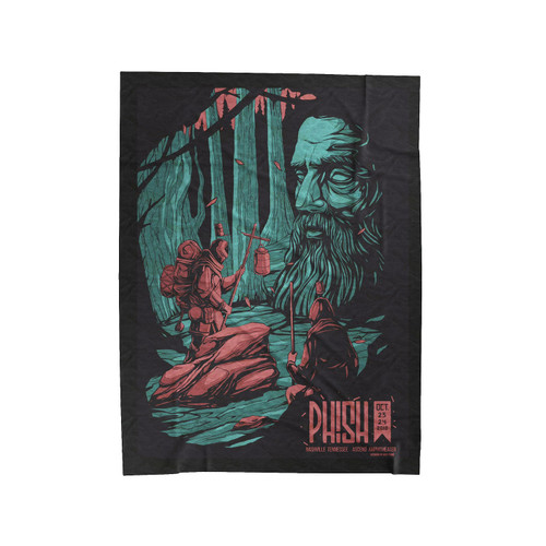 Phish On Nashville Tennessee Phish Phish Velveteen Blanket