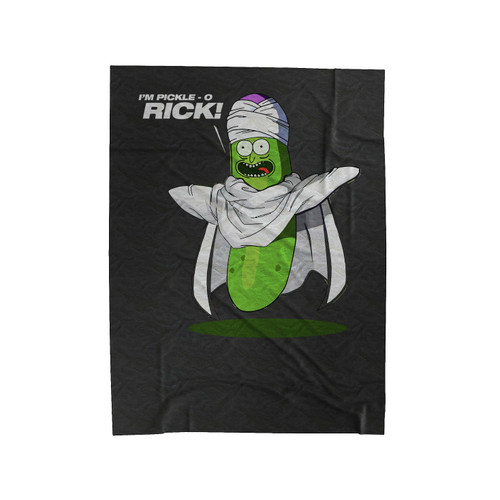 Pickle-O Rick Rick & Morty Anime Manga Pickle Rick Velveteen Blanket