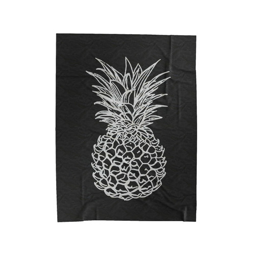 Pineapple Express Logo Velveteen Blanket