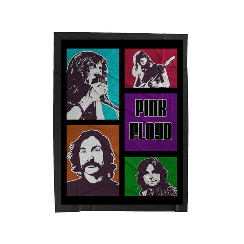 Pink Floyd Warhol Velveteen Blanket