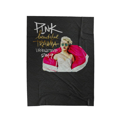 Pink Singer Beautiful Velveteen Blanket
