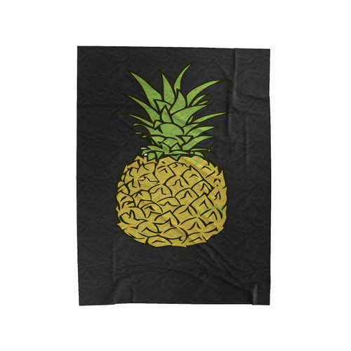 Pinneapple Velveteen Blanket