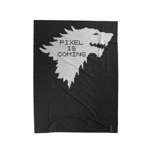 Pixel Is Coming Velveteen Blanket