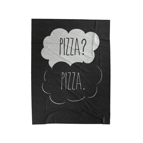 Pizza Velveteen Blanket