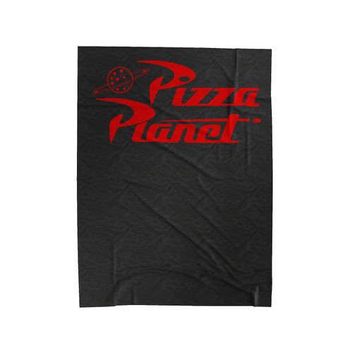 Pizza Planet Toy Story Velveteen Blanket