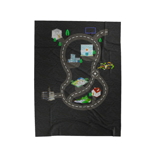 Play Mat Back Massage Fathers Day Gift Dads Velveteen Blanket