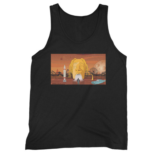 Our cotton album art travis scotts astroworld men tank top is perfect for those intense workouts in the gym, at practice or pickup games.