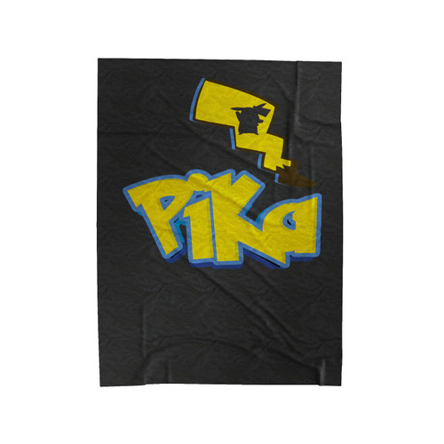 Pokemon Detective Pikachu Pika Velveteen Blanket