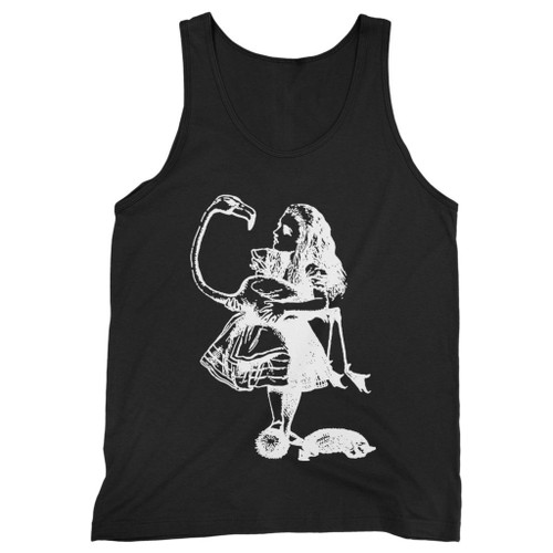 Our cotton alice in wonderland were all mad here cheshire cat men tank top is perfect for those intense workouts in the gym, at practice or pickup games.