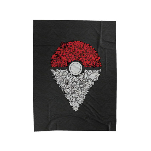 Pokemon Go Pocket Ball Monster Velveteen Blanket