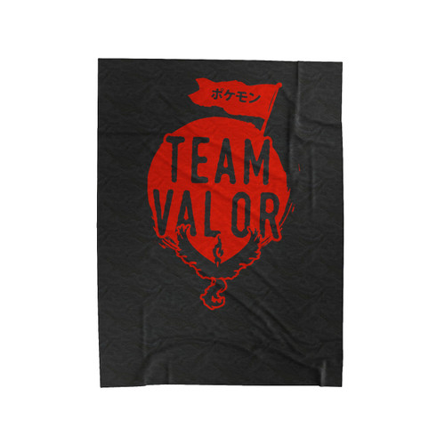 Pokemon Go Team Valor Earth Flag Velveteen Blanket