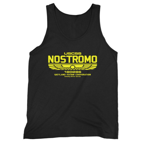 Our cotton alien inspired uscss nostromo weyland yutani men tank top is perfect for those intense workouts in the gym, at practice or pickup games.