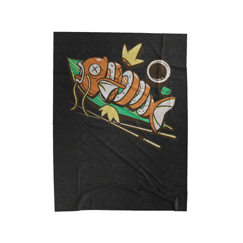 Pokemon Magikarp Sushi Funny Velveteen Blanket