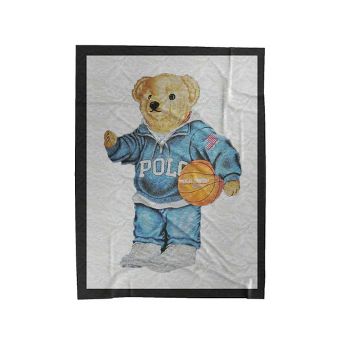 Polo Bear Basketball Sport Velveteen Blanket