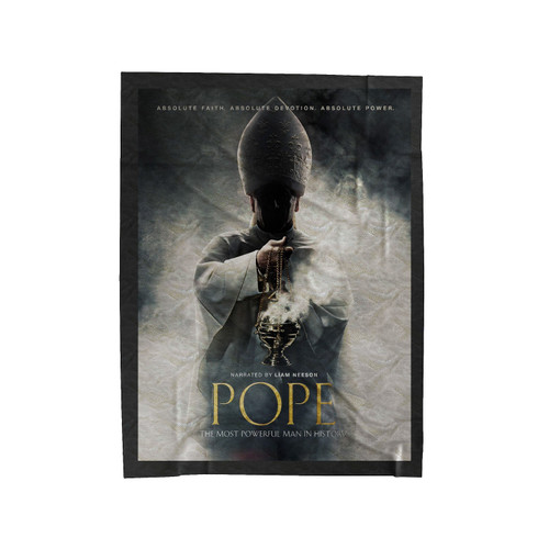 Pope The Most Powerful Man In History Velveteen Blanket