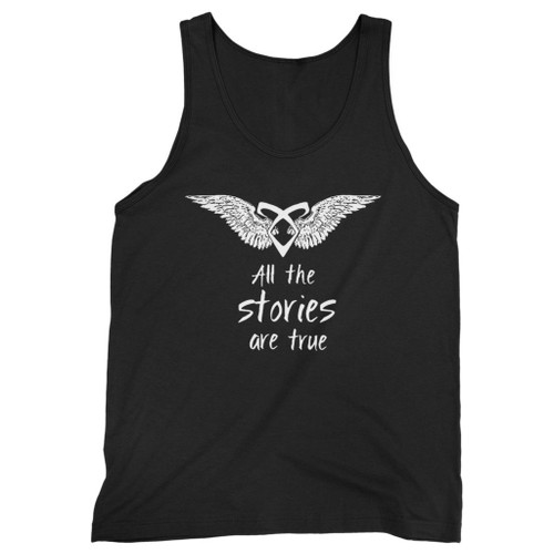 Our cotton all stories are true men tank top is perfect for those intense workouts in the gym, at practice or pickup games.