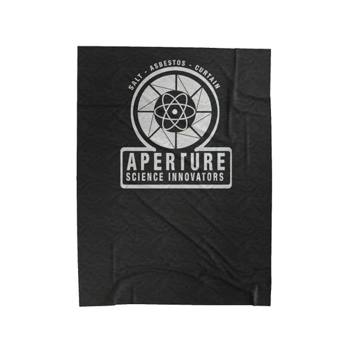 Portal Aperture Science Innovators Velveteen Blanket