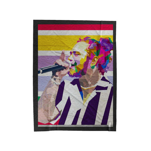 Post Malone Pop Metal Velveteen Blanket