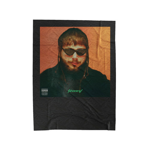 Post Malone Stoney Alternate Cover Velveteen Blanket