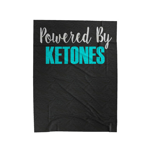 Powered By Ketones Velveteen Blanket