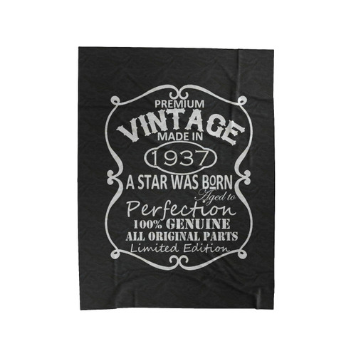 Premium Vintage A Star Was Born Velveteen Blanket