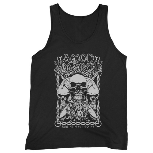 Our cotton amon amarth bearded skull men tank top is perfect for those intense workouts in the gym, at practice or pickup games.