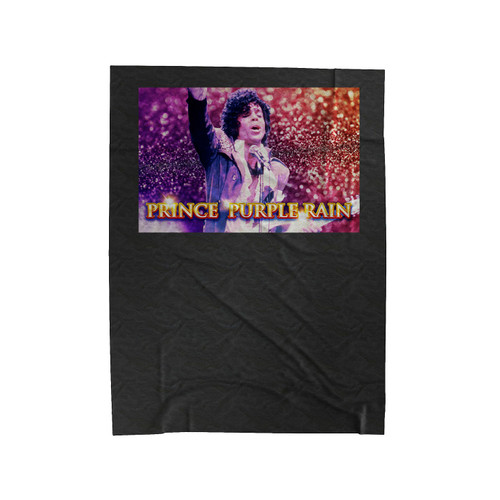 Prince Purple Rain Performances Live Velveteen Blanket