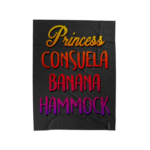 Princess Consuela Banana Hammock 1 Velveteen Blanket
