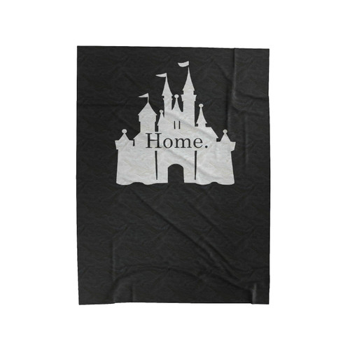 Princess Inspired Castle Home Vacation Princess Feel The Home Away From Home Velveteen Blanket