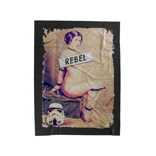 Princess Leia Rebel Velveteen Blanket
