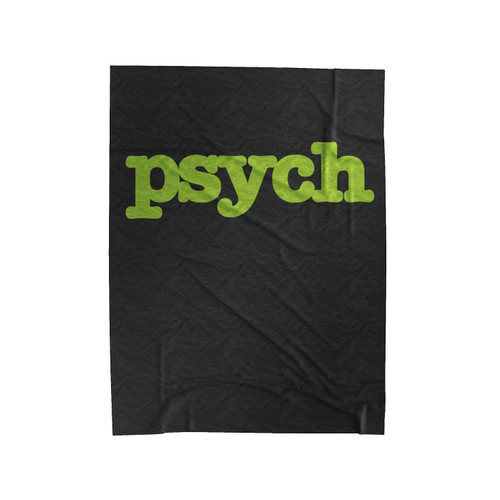 Psych Velveteen Blanket
