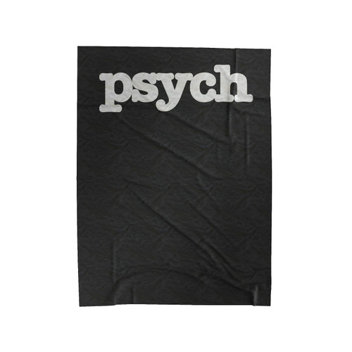 Psych Tv Series Velveteen Blanket