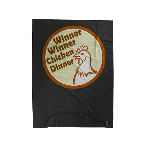 Pubg Chicken Dinner Velveteen Blanket