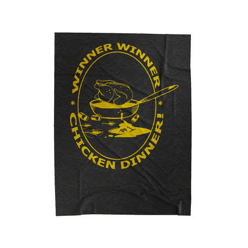 Pubg Winner Winner Chicken Dinner Velveteen Blanket