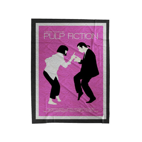 Pulp Fiction Jack Rabbit Slims Restaurant Dance Scene Velveteen Blanket