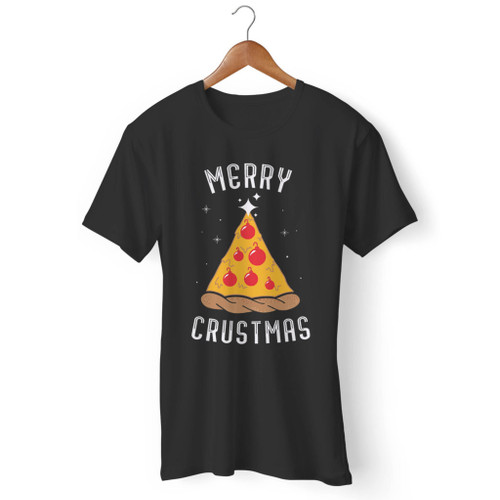 Merry Crustmas Pizza Christmas Tree Men T Shirt Merry Crustmas Pizza Christmas Tree Men T Shirt