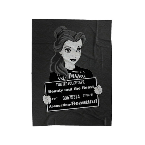 Punk Disney Princess Beauty And The Beast Belle Velveteen Blanket