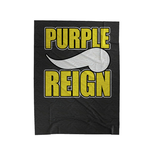 Purple Reign Minnesota Vikings Velveteen Blanket