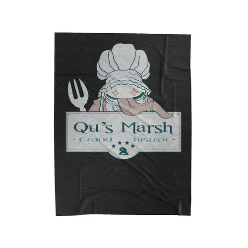 Qu's Marsh Grand Bistrot Final Fantasy Velveteen Blanket
