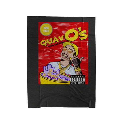 Quavo's Migos Cereal The Rapper Hip Hop Velveteen Blanket