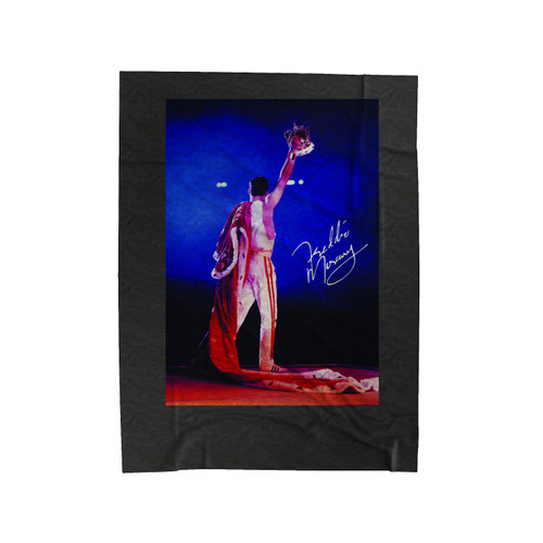 Queen Freddie Mercury Art Velveteen Blanket