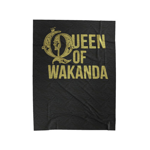 Queen Of Wakanda Marvel Black Panther Velveteen Blanket