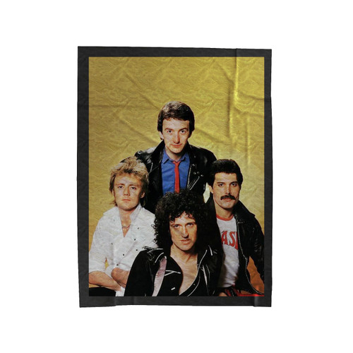 Queen The Game Photoshot Velveteen Blanket