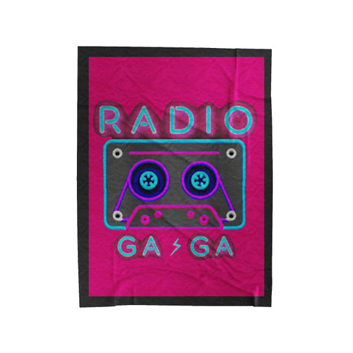 Radio Ga Ga Queen Bohemian Rhapsody Velveteen Blanket