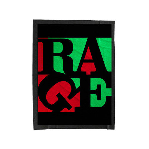 Rage Against The Machine Rock Metal Band Velveteen Blanket