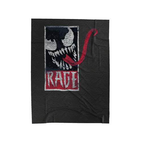 Rage Venom Cool Marvel Spiderman Comic Velveteen Blanket