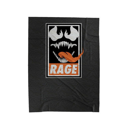 Rage Venom Marvel Comics Velveteen Blanket