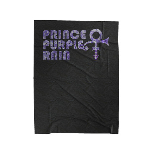 Rain Prince Purple Rain Symbol Velveteen Blanket